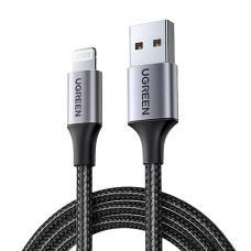 Ugreen US199 60157 MFi kabelis USB-A / Lightning 1.5 m – juodas