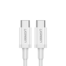 Ugreen US264 60517 Kabelis USB-C / USB-C PD QC AFC 0.5 m – baltas