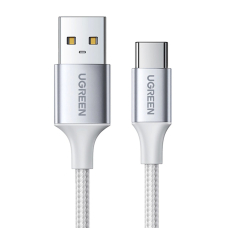 Ugreen US288 60130 Kabelis USB-A / USB-C QC 3.0 3A 0.5 m – baltas