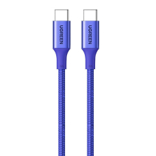 Ugreen US316 15309 Kabelis USB-C / USB-C PD 100W 1 m – mėlynas