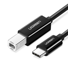 Ugreen US370 45106 Kabelis USB-C / USB-B spausdintuvui 2 m – juodas