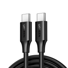Ugreen US562 USB-C – USB-C PD greito įkrovimo kabelis 1.5 m – juodas