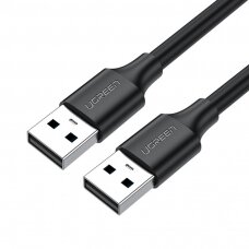 Kabelis Ugreen USB cable - USB 2.0 480Mbps 1.5m Juodas (US102)
