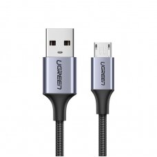 Ugreen USB - micro USB kabelis 1m pilkas (60146)
