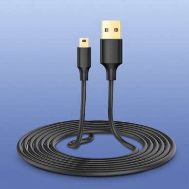 Ugreen 5 pin gold-plated USB cable - mini USB 0.5m black (US132) 20