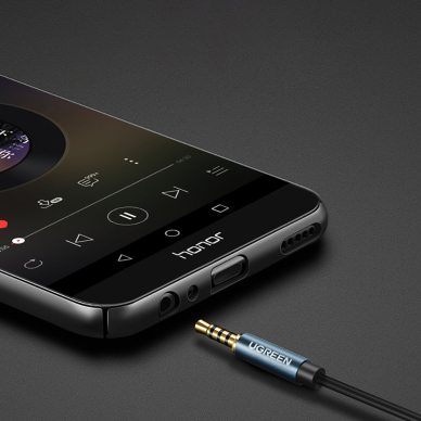 Audio adapteris Ugreen mini jack 3.5mm 1m Mėlynas (AV118) 12