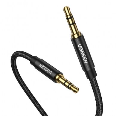 Audio adapteris Ugreen 2 x mini jack 3.5mm 2m Juodas (50363 AV112) 1
