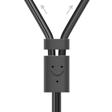 Ugreen AV102 10513 garso kabelis 3.5 mm mini lizdas (male) / 2RCA (male) 5 m – pilkas 2