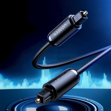 Ugreen AV122 70892 Optinis audio kabelis Toslink / SPDIF 2 m – juodas 3