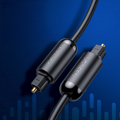 Ugreen AV122 70892 Optinis audio kabelis Toslink / SPDIF 2 m – juodas 4