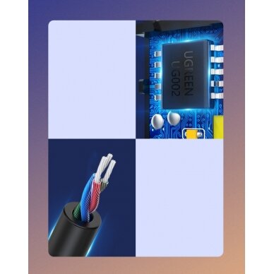 AKCIJA! *** Prekė su pažeista pakuote 1 vnt. *** Ugreen Bluetooth 5.0 audio receiver cable USB AUX audio jack adapter black (70601 CM309) 5 AKCIJA! *** Prekė su pažeista pakuote 1 vnt. *** Ugreen Bluetooth 5.0 audio receiver cable USB AUX audio jack adapter black (70601 CM309) 5