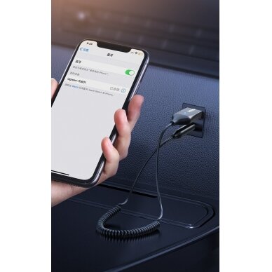 AKCIJA! *** Prekė su pažeista pakuote 1 vnt. *** Ugreen Bluetooth 5.0 audio receiver cable USB AUX audio jack adapter black (70601 CM309) 8 AKCIJA! *** Prekė su pažeista pakuote 1 vnt. *** Ugreen Bluetooth 5.0 audio receiver cable USB AUX audio jack adapter black (70601 CM309) 8