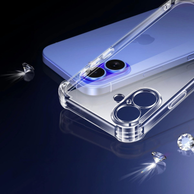 iPhone 16 Plus Ugreen Bright Cushion CA101 dėklas - skaidrus 3