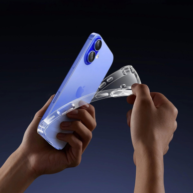 iPhone 16 Plus Ugreen Bright Cushion CA101 dėklas - skaidrus 4
