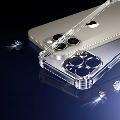 iPhone 16 Pro Ugreen Bright Cushion CA101 dėklas - skaidrus 5