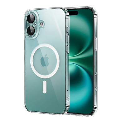 Ugreen Classy Clear Magnetic Dėklas iPhone 16 Plus - Permatomas Ugreen Classy Clear Magnetic Dėklas iPhone 16 Plus - Permatomas
