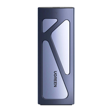 Ugreen CM578 15512 Korpusas M.2 NVMe diskui 10Gbps + USB-C / USB-A ir USB-C / USB-C kabeliai – juodas