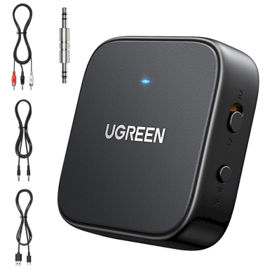 Ugreen CM667 35223 Bluetooth 5.2 garso siųstuvas / imtuvas – juodas 1