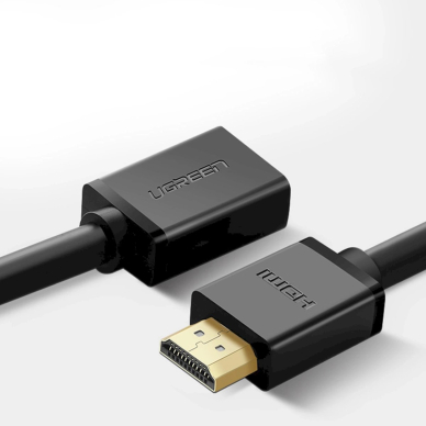 Ugreen HD107 10146 HDMI (female) / HDMI (male) 4K kabelis 5 m – juodas 3