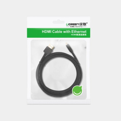 Ugreen HD127 Micro HDMI – HDMI 2.0 kabelis 1 m – juodas 4