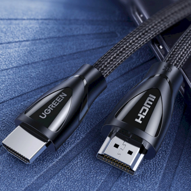 Ugreen HD140 80403 HDMI 2.1 / HDMI 2.1 kabelis 2 m – juodas 6