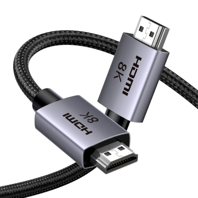 Ugreen HD171 25911 HDMI 2.1 8K sertifikuotas kabelis 3 m – pilkas 1