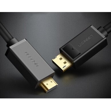Ugreen HDMI - DisplayPort cable 4K 30 Hz 28 AWG 1,5 m black (DP101 10239) 13