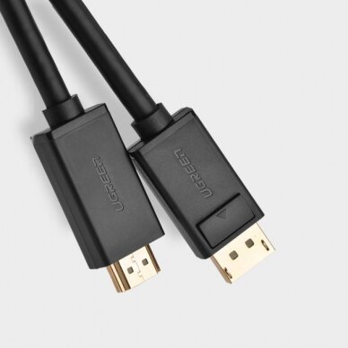 Ugreen HDMI - DisplayPort cable 4K 30 Hz 28 AWG 1,5 m black (DP101 10239) 3