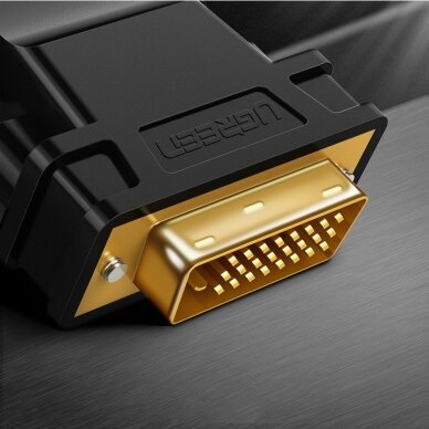 Ugreen HDMI (female) - DVI 24+1 (male) adapter FHD 60 Hz black (20124) 13
