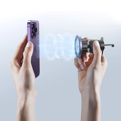 Ugreen LP428 Magnetinis automobilinis telefono laikiklis, skirtas oro angoms – juodas 3