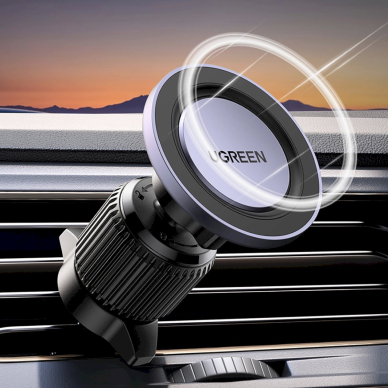 Ugreen LP428 Magnetinis automobilinis telefono laikiklis, skirtas oro angoms – juodas 4