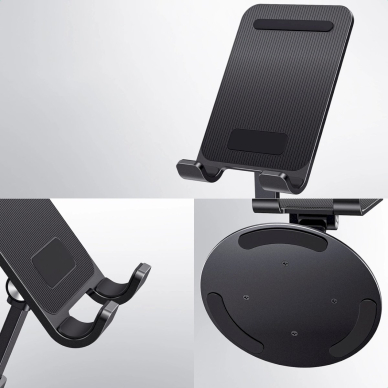 Ugreen LP805 Darbo stovas telefonui / planšetei – juodas 6
