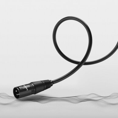 Kabelis Ugreen microphone extension cord XLR (female) - XLR (male) 3 m (AV130) 6