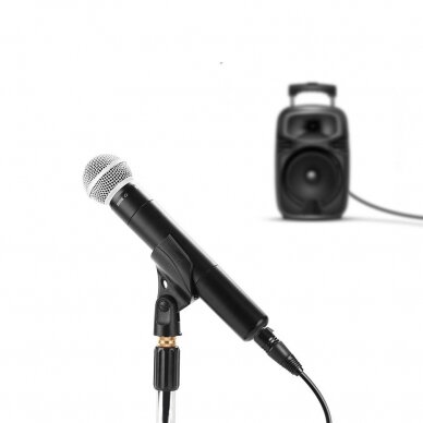 Kabelis Ugreen microphone XLR (female) - 6,35 mm jack (male) 2 m juodas (20719 AV131) 5
