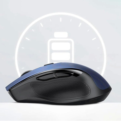 Ugreen MU006 Optinė belaidė USB pelė 2.4GHz 4000 DPI – mėlyna 4