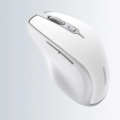 Ugreen MU101 Ergonominė belaidė pelė Bluetooth / 2.4 GHz – balta 9