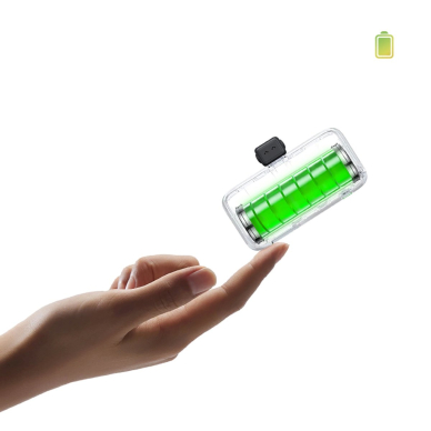 Ugreen PB503 Powerbank 5000mAh su USB-C jungtimi ir integruotu USB-C kištuku – pilkas 1
