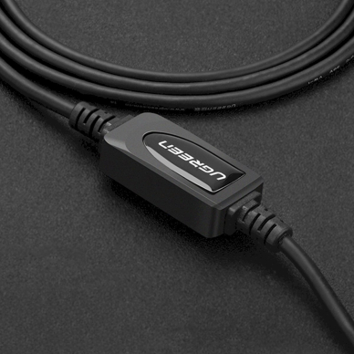Ugreen US122 Spausdintuvo kabelis USB-B – USB-A 2.0 10 m – juodas 3