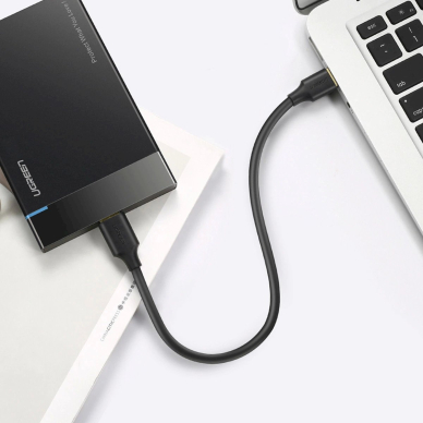 Ugreen US130 10840 Kabelis USB-A 3.0 – micro USB-B 0.5 m – juodas 1