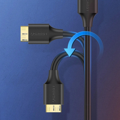 Ugreen US130 10840 Kabelis USB-A 3.0 – micro USB-B 0.5 m – juodas 8