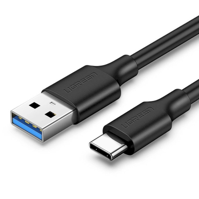 Ugreen US184 20881 Kabelis USB-A 3.0 / USB-C 3A 0.5 m – juodas