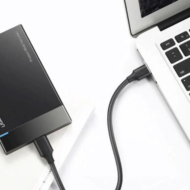 Ugreen US184 20884 Kabelis USB-A 3.0 / USB-C 3A 2 m – juodas 1