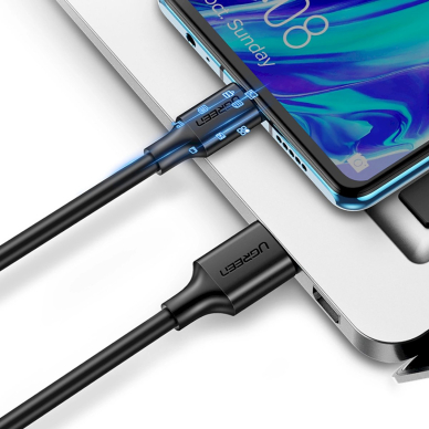 Ugreen US184 20884 Kabelis USB-A 3.0 / USB-C 3A 2 m – juodas 14