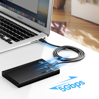 Ugreen US184 20884 Kabelis USB-A 3.0 / USB-C 3A 2 m – juodas 8