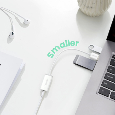 Ugreen US288 60131 Kabelis USB-A / USB-C QC 3.0 3A 1 m – baltas 10