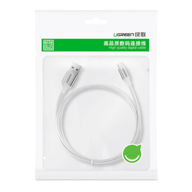 Ugreen US288 60409 Kabelis USB-A / USB-C QC 3.0 3A 3 m – baltas 11