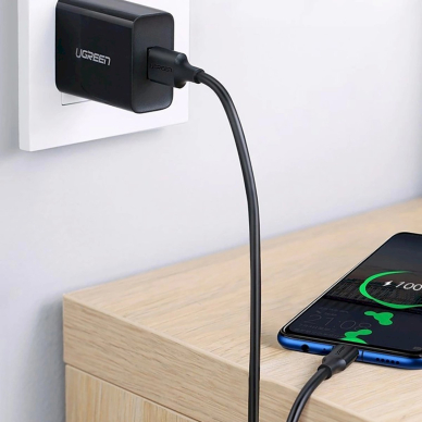Ugreen US289 60134 Kabelis micro USB / USB-A 0.25 m – juodas 15