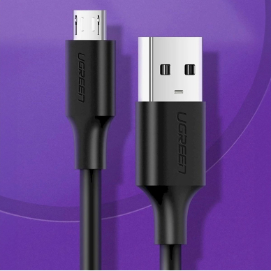 Ugreen US289 60135 Kabelis micro USB / USB-A 0.5 m – juodas 10