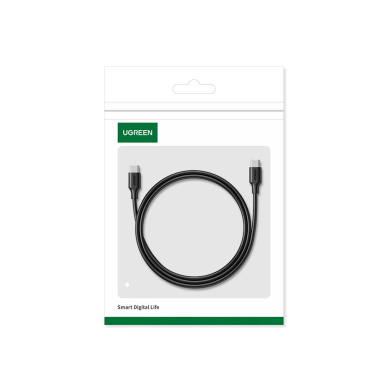 Ugreen US562 USB-C – USB-C PD greito įkrovimo kabelis 1.5 m – juodas 4