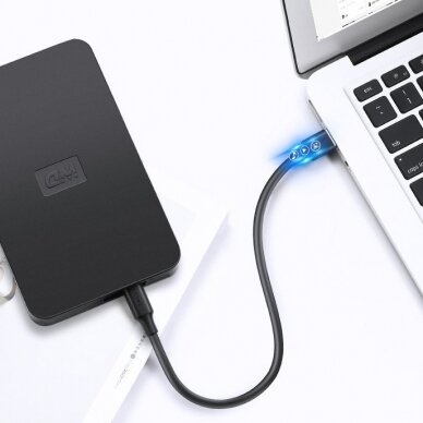 USB kabelis Ugreen USB - mini USB 480 Mbps 1,5 m Juodas (US132 10385) 17